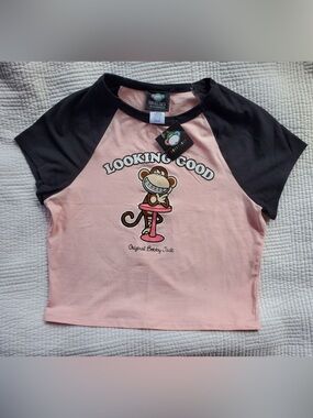 Women’s "Looking Good" Pink & Black Bobby Jack Tee